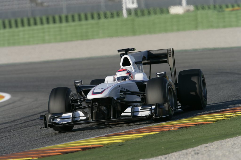 Test Valencia primi km, Kamui Kobayashi, BMW Sauber C29